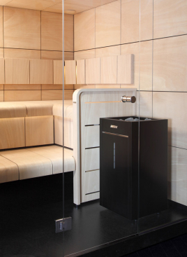 Печь для сауны электрическая Harvia Virta Combi HL90S, с парогенератором