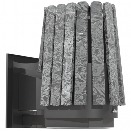 Дровяная банная печь GrillD Cometa Vega 450 Long Max Stone (Серпентинит)