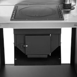 Модуль уличной кухни Helios SMART-900 Печь под казан, дымоход 115 мм (HS-KU02-P900-01)