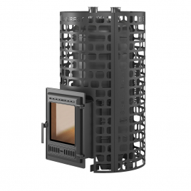 Печь для бани Эверест Steam Master 44 (320) ЧУГУН б/в, 120 мм