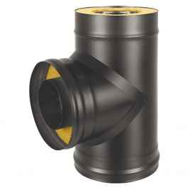 Сэндвич-тройник Везувий BLACK (AISI 430/0,5мм + Оц.) д.200х300