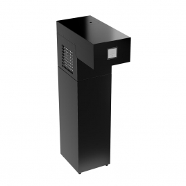 Снегогенератор для бани и сауны Sangens Snow 10 Steel Black (Сангенс Снег 10 Сталь черная)